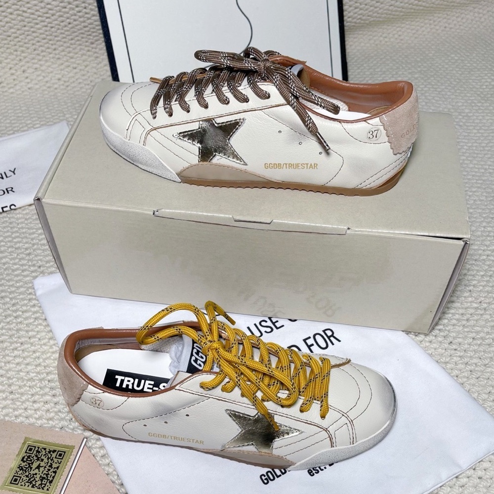 Golden Goose star-pattern casual and fashionable flat shoes - Picture 3 of 7